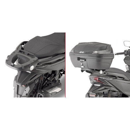 GIVI SUPPORT TOP CASE MONOKEY OU MONOLOCK HONDA FORZA 300 (SR1166)
