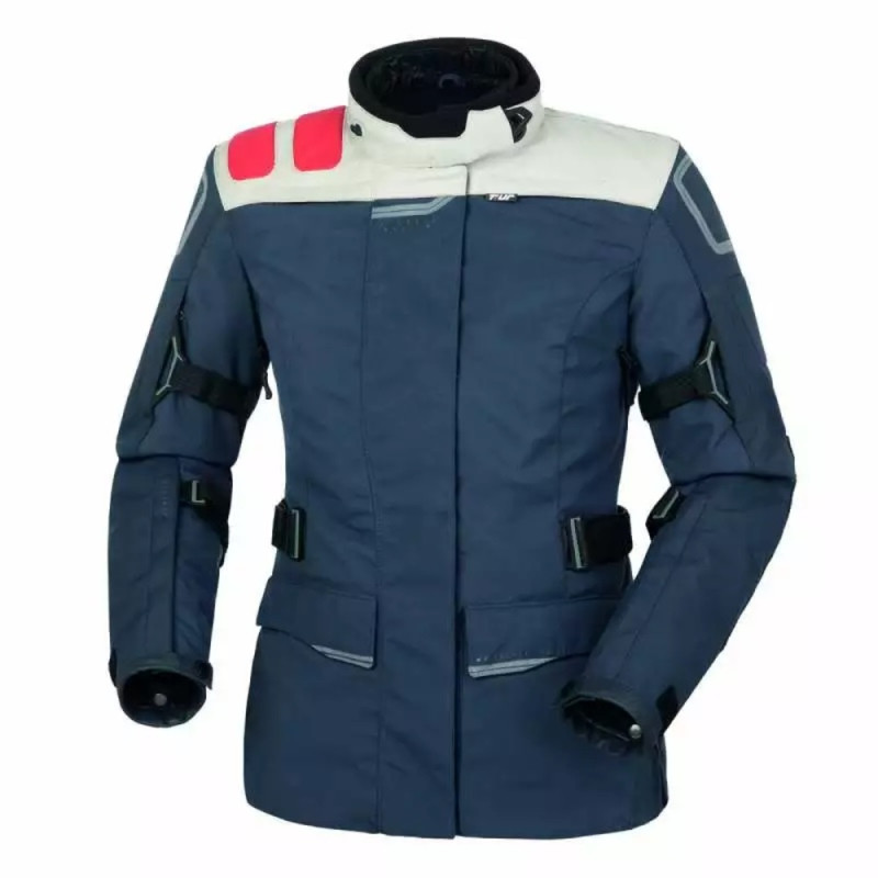 T.UR VESTE J-ONE LADY - BLEU/ROUGE