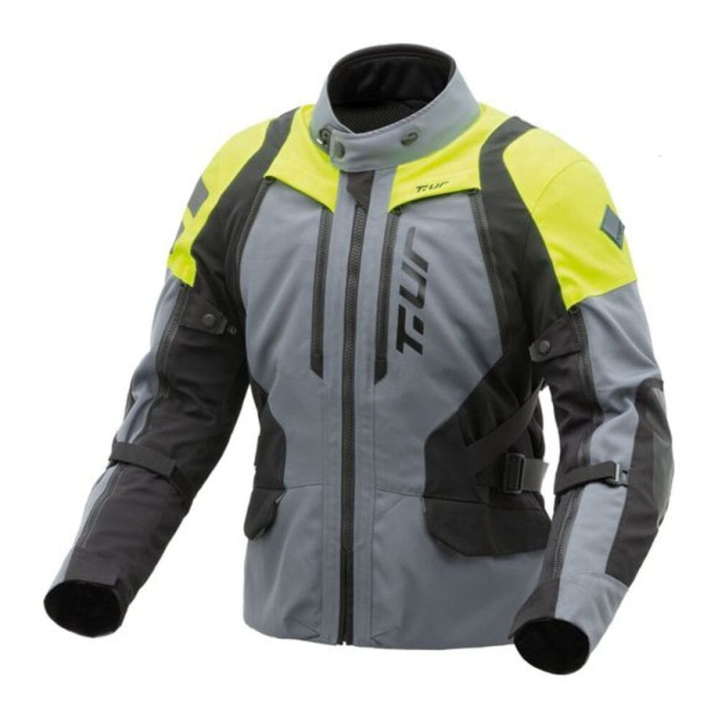 T.UR VESTE USHUAIA HYDROSCUD® - GRIS/JAUNE