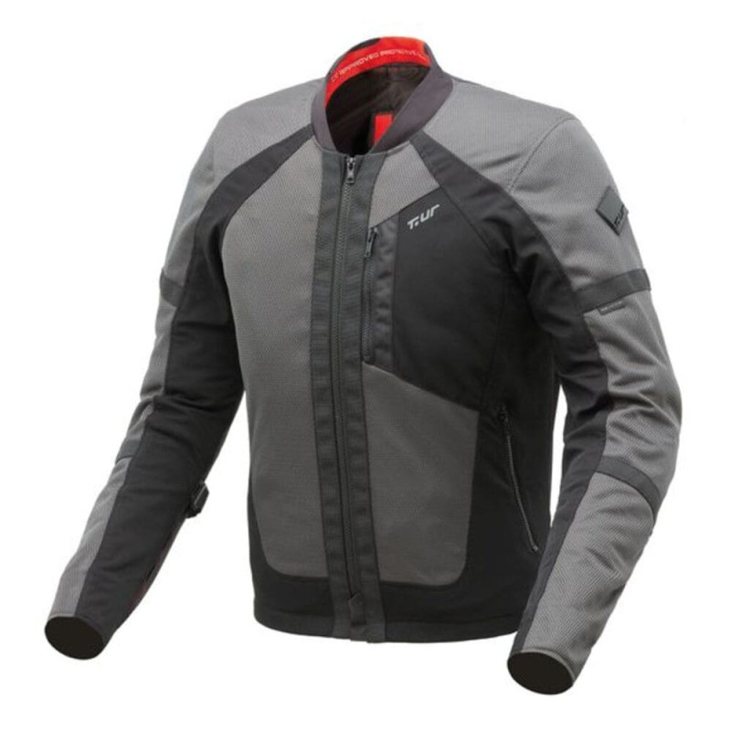T.UR VESTE ATLAS - GRIS/NOIR