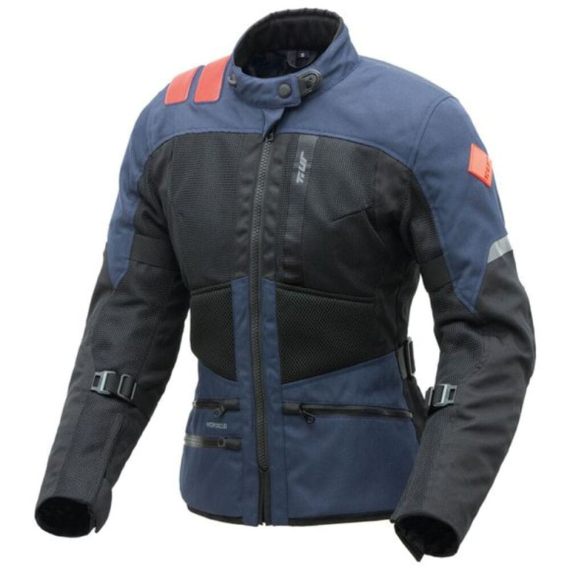 T.UR VESTE TRANSFER HYDROSCUD® LADY - NOIR/BLEU