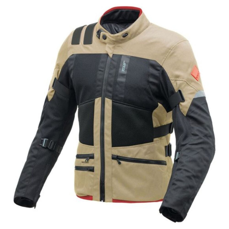 T.UR VESTE TRANSFER HYDROSCUD® - NOIR/SABLE