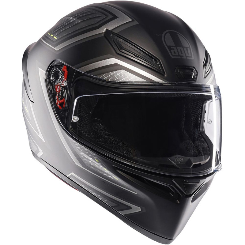 AGV CASQUE K1 S SLING - NOIR/GRIS