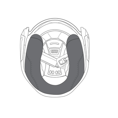 AGV PAIRE DE JOUES POUR PADS K-5