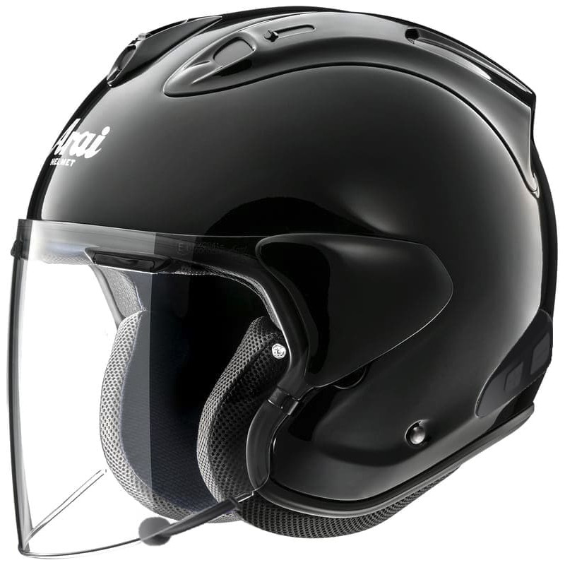 ARAI JET SZ-R VAS EVO DIAMOND BLACK + KIT ZILL
