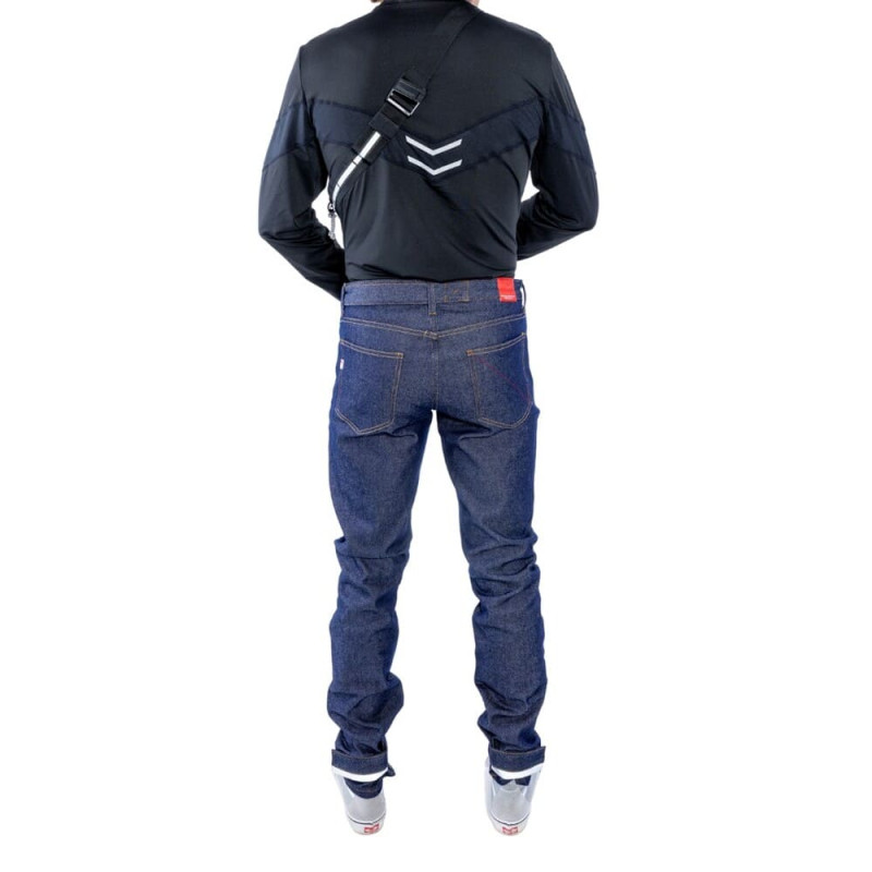 RACER JEAN MOBILITE URBAINE VELOTAF 103 - BLEU