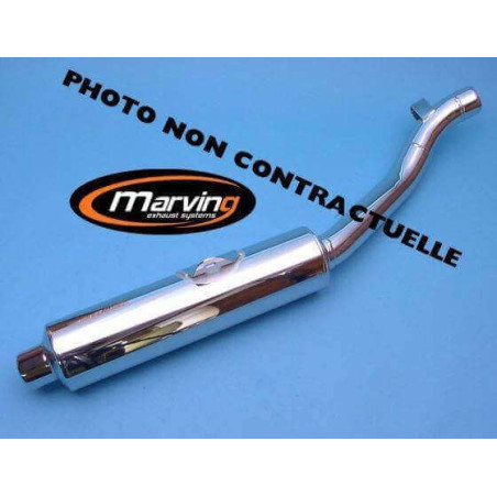MARVING Silencieux  Rond FZR 1000 EX-UP 89/93