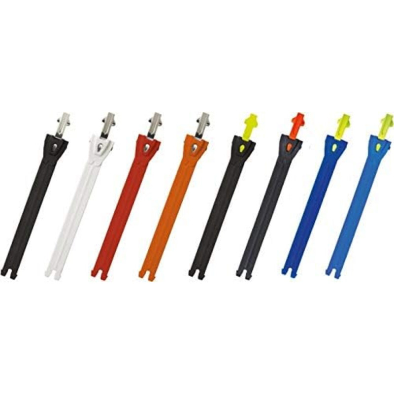 TCX BANDE DE FERMETURE AVEC TIRANT EN ALUMINIUM 19 CM - NOIR