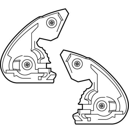 HJC KIT FIXATION ECRAN HJ41 POUR V10