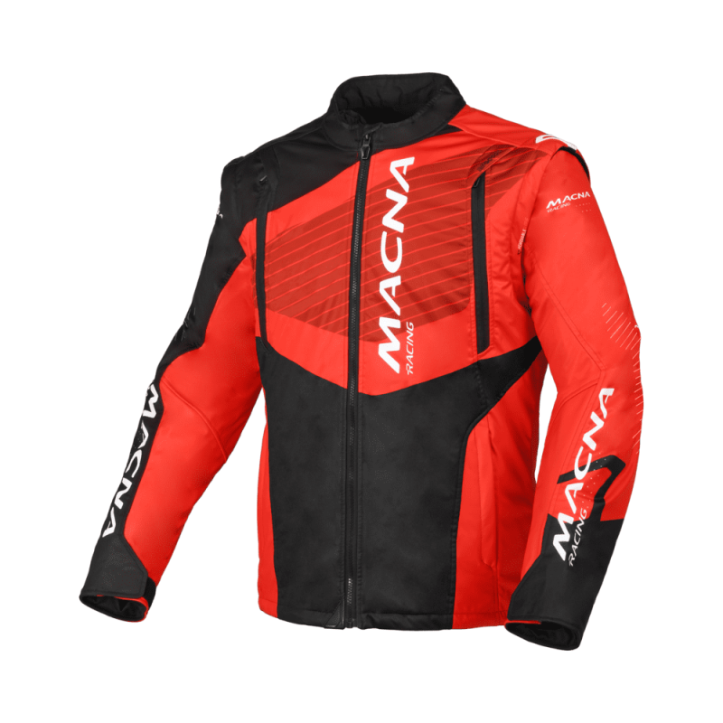 MACNA VESTE CREST - NOIR/ROUGE