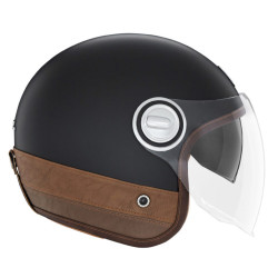 NOX PREMIUM CASQUE JET HERITAGE CUIR
