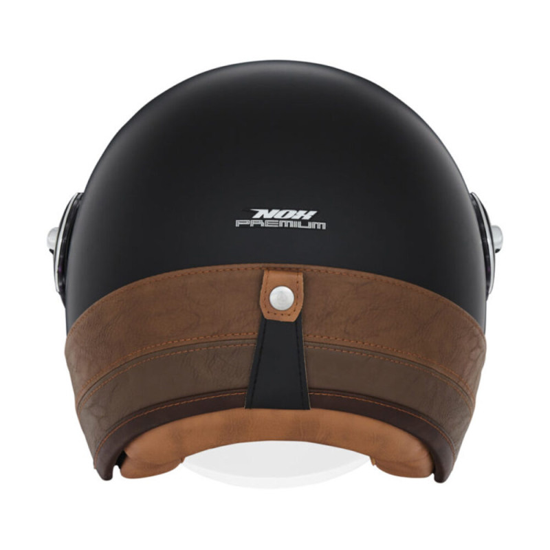 NOX PREMIUM CASQUE JET HERITAGE CUIR