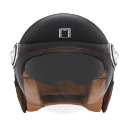 NOX PREMIUM CASQUE JET HERITAGE CUIR