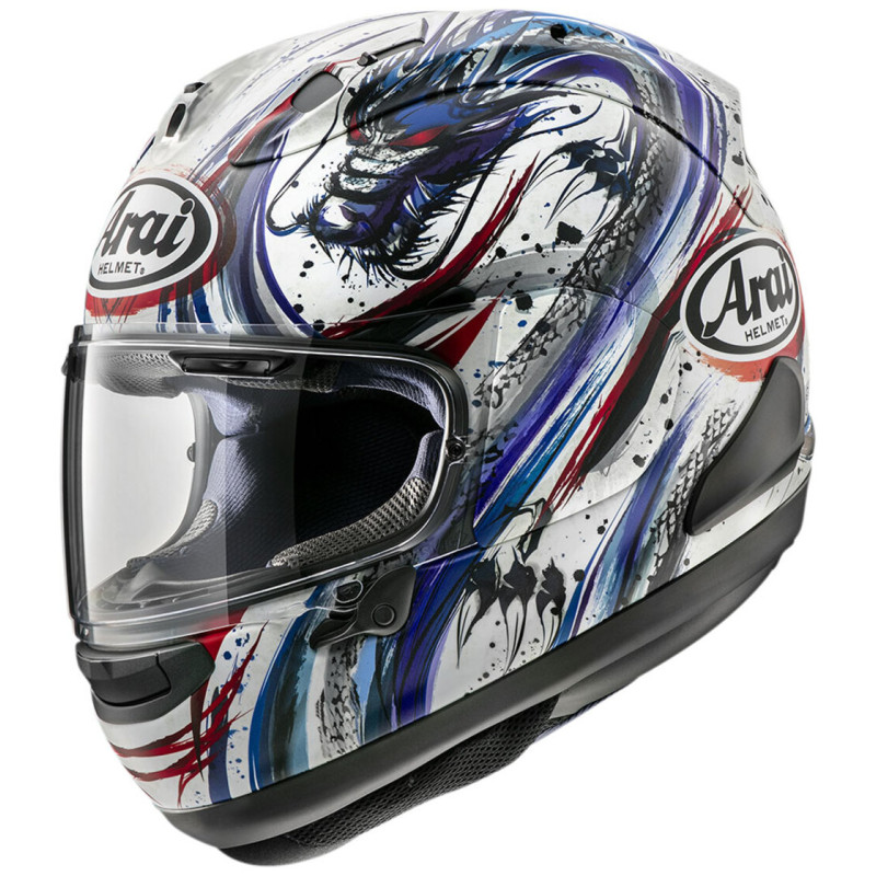 ARAI CASQUE RX-7V EVO KIYO TRICO - NOIR/BLANC/BLEU