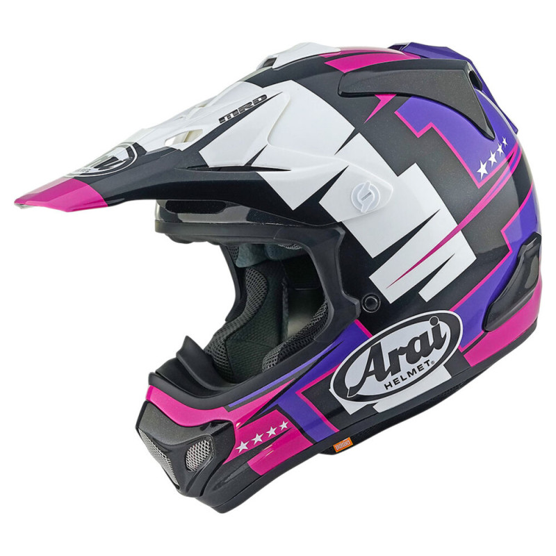 ARAI CASQUE MX-V EVO BATTLE - VIOLET