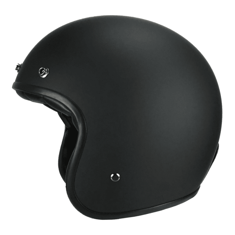 VITO CASQUE GRANDE JET MAT - GRANDE TAILLE - NOIR
