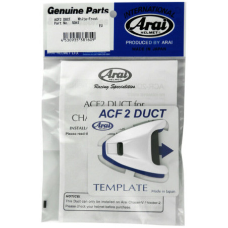 ARAI VENTILATION SUPÉRIEURE AVANT AIR CONDUCTOR FRONT-2 FROST POUR CHASER-V/CHASER-V PRO