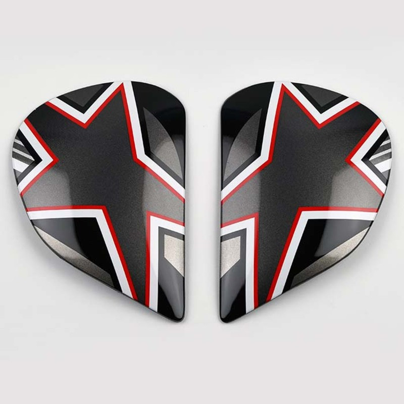 ARAI PLATINE ÉCRAN SAJ STARFLAG 2 - ROUGE