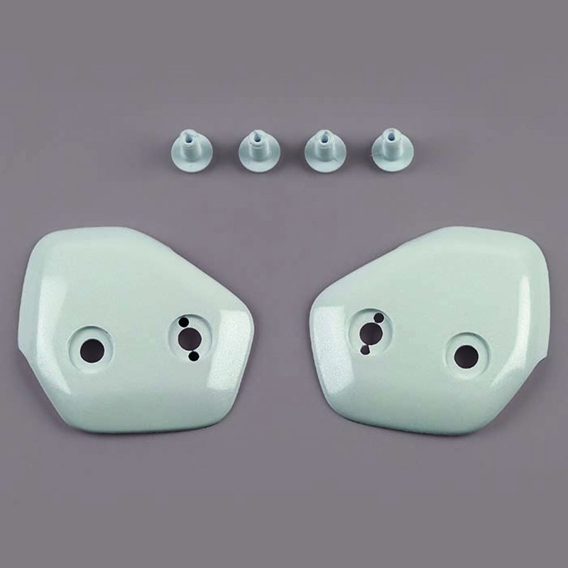 ARAI PLAQUES PIVOT TX DIAMOND POUR TOUR-X3/TOUR-X4 - BLANC