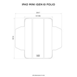 QUAD LOCK FOLIO iPAD MINI 6