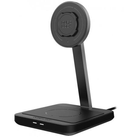 QUAD LOCK DOUBLE SUPPORT CHARGEUR INDUCTION DE BUREAU