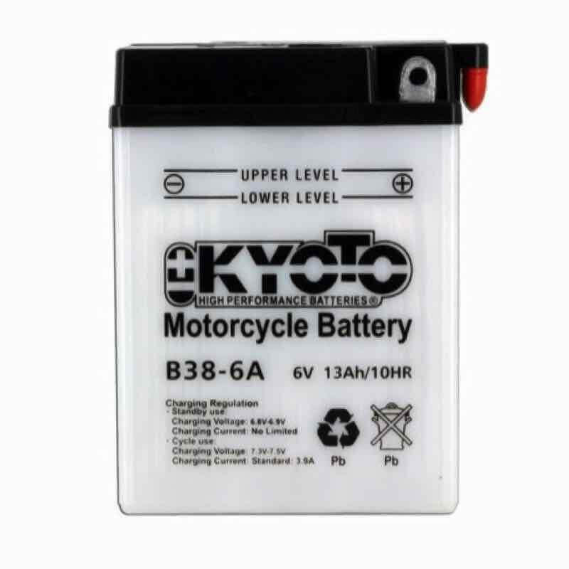 KYOTO BATTERIE B38-6A AGM - AVEC PACK ACIDE (INCLUS)