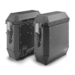GIVI PAIRE DE VALISES MONOKEY ALASKA 36 L NOIR (ALA36BPACK2)