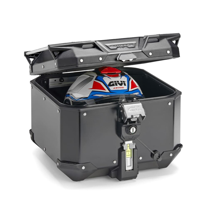 GIVI TOP CASE MONOKEY OUTBACK EVO 42L NOIR SANS BARILLET (OBKEV42B)