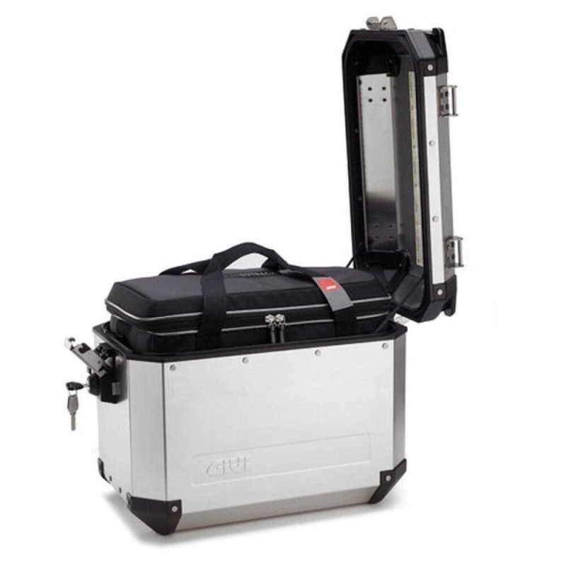 GIVI VALISE LATÉRALE MONOKEY OUTBACK 48L ALU GAUCHE (OBKN48AL)