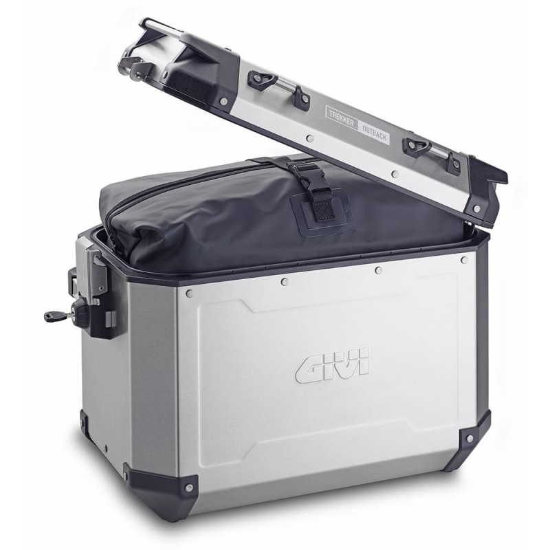 GIVI VALISE LATÉRALE MONOKEY OUTBACK 48L ALU GAUCHE (OBKN48AL)