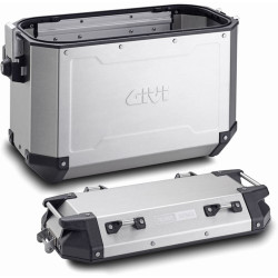 GIVI VALISE LATÉRALE MONOKEY OUTBACK 48L ALU GAUCHE (OBKN48AL)