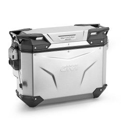 GIVI VALISE OUTBACK EVO 33L ALU DROITE MONOKEY A DEGAGEMENT SANS BARILLET (OBKEVS33AR)
