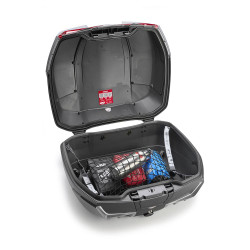 GIVI TOP CASE MONOKEY COUVERCLE GRIS GRAPHITE 58L CATA ROUGE (V58NNG)