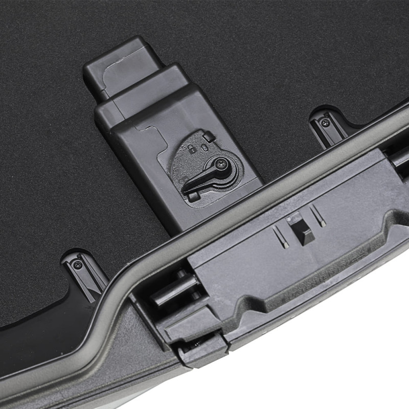 GIVI TOP CASE COUVERCLE GRIS GRAPHITE 58L CATA ROUGE (V58NNG)