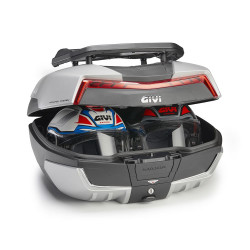 GIVI TOP CASE MONOKEY COUVERCLE TITANIUM 58L CATA ROUGE (V58N)