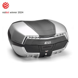 GIVI TOP CASE MONOKEY COUVERCLE TITANIUM 58LT CATA FUME (V58NT)