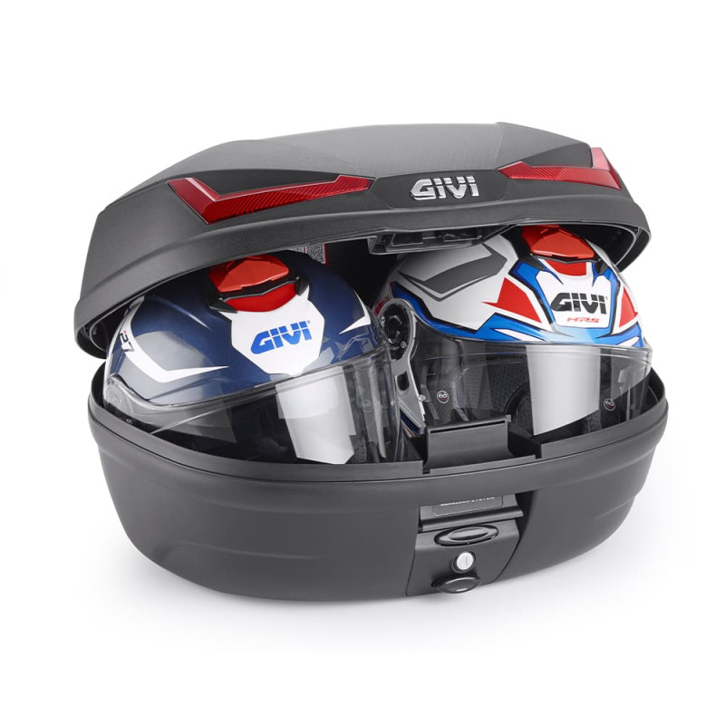 GIVI TOP CASE MONOLOCK SIMPLY CATAS ROUGE (E455N)