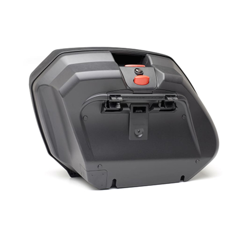 GIVI PAIRE DE VALISE MONOKEY 37L NOIR/ARGENT/FUME (V37NT)