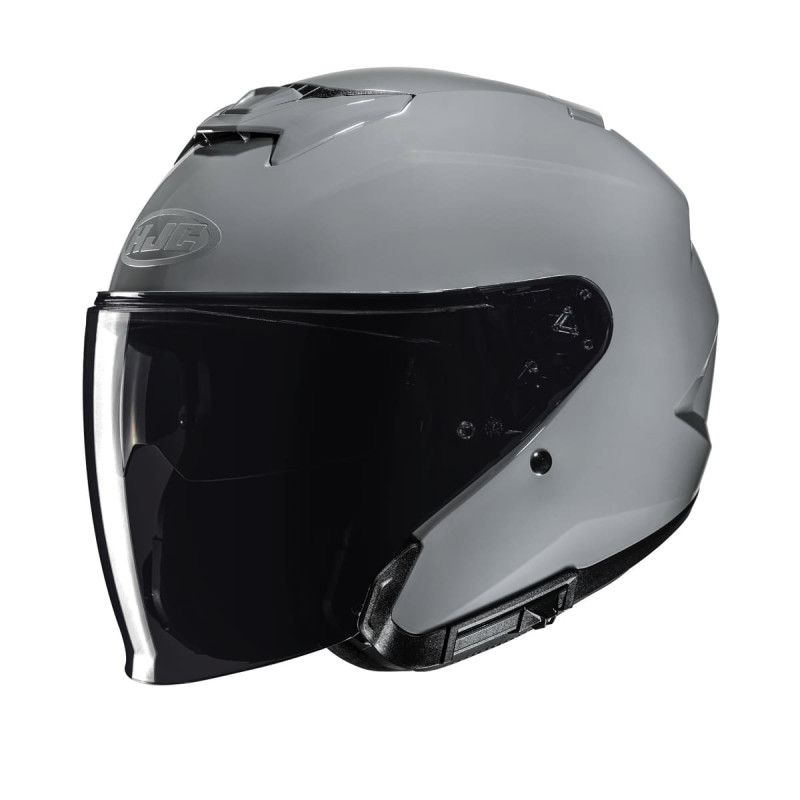 HJC CASQUE JET i31 GRIS NARDO AVEC VISIÈRE TEINTÉE