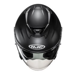 HJC CASQUE JET i31 MAT AVEC MIROIR BLEU