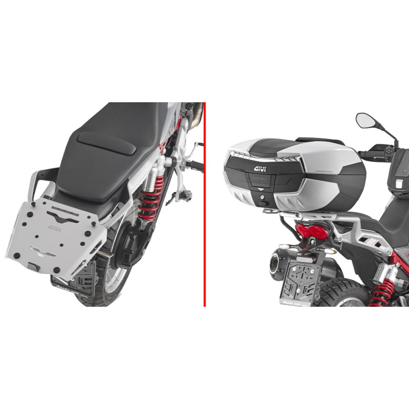 GIVI SUPPORT TOP CASE ALU MONOKEY MOTO GUZZI V85TT (SRA8209)