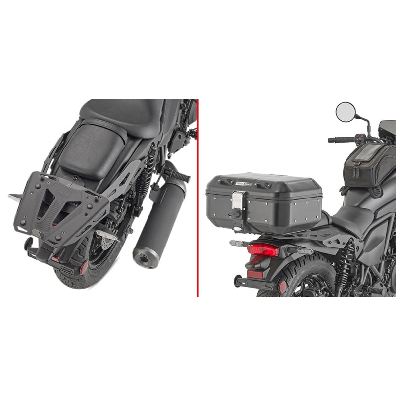 GIVI SUPPORT TOP CASE MONOKEY OU MONOLOCK KAWASAKI ELIMINATOR 500 (SR4134)