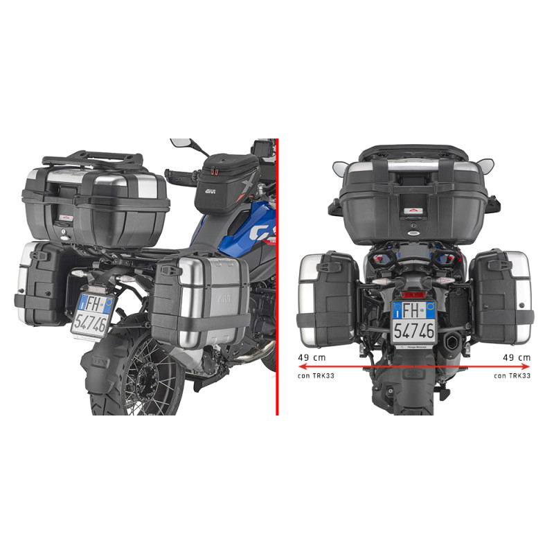 GIVI SUP VALISE MONOKEY BMW R1300GS (PLO5143MK)