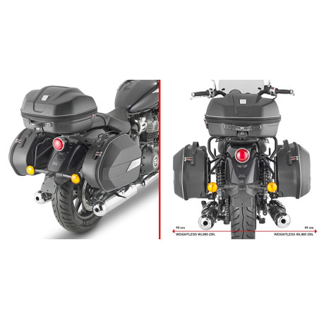 GIVI SUP VALISE MONOKEY ROYAL ENFIELD SUPER METEOR 650 (PL9058)