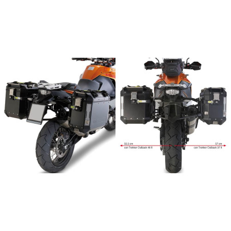 GIVI SUP VALISE MONOKEY OUTBACK KTM 1150/1190 ADV/ R/1290 S (PL7705CAM)