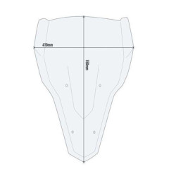 GIVI BULLE INCOLORE YAMAHA TRACER 700 '20 (D2148ST)