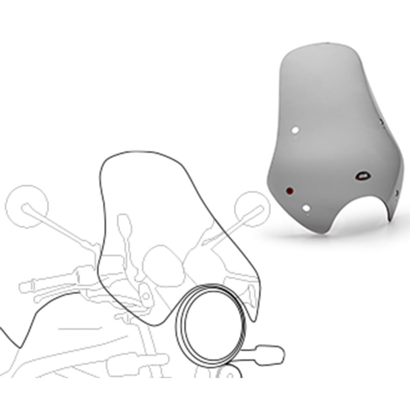 GIVI PARE BRISE PLEXI PB A620 (A34)