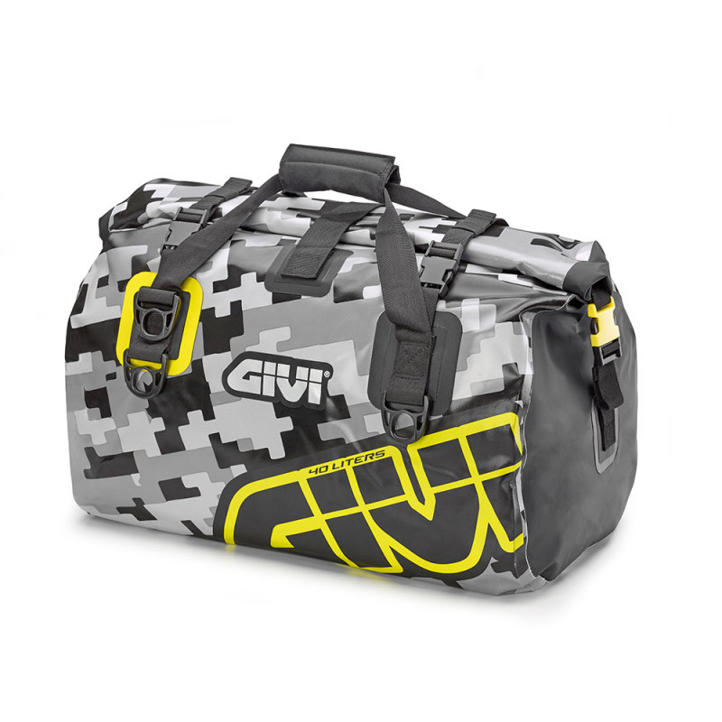 GIVI SAC ÉTANCHE 40L (EA115) - GRIS/JAUNE