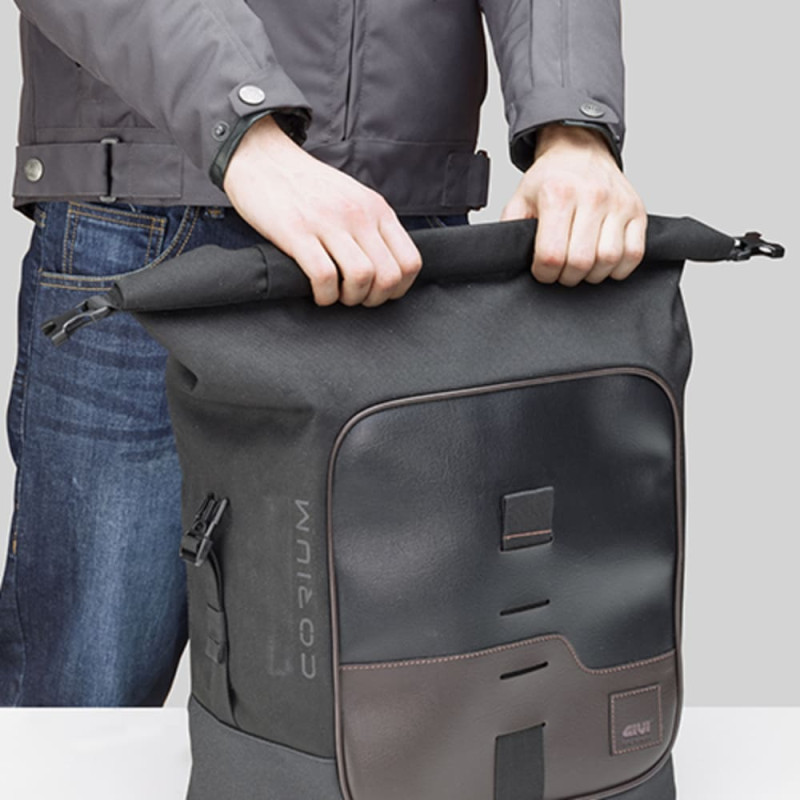 GIVI SACOCHE LATERALE SOUPLE CORIUM 16L (CRM102)
