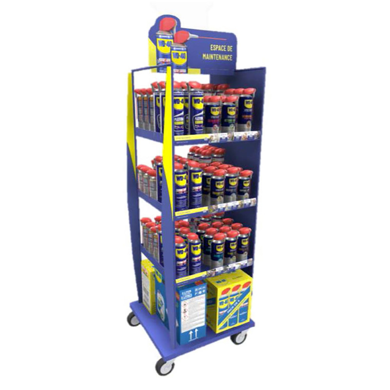 WD40 MEUBLE 4 NIVEAUX METALLIQUE